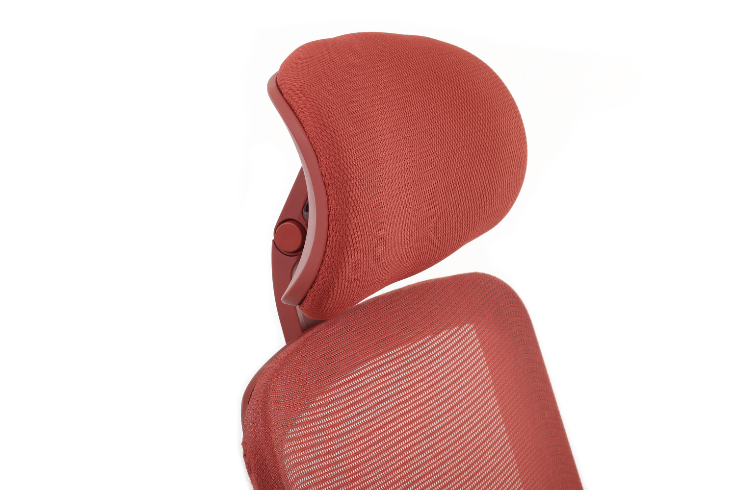 Кресло для руководителя РВ Дизайн Ворк / Work W-218C red красный пластик
